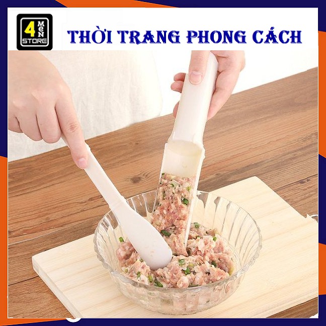 Dụng Cụ Chia Thịt Viên Tiện Lợi Bằng Nhựa -  Bộ Dụng Cụ Chia Thịt Viên Cá Viên