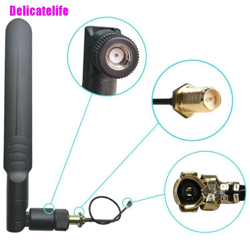 Ăng Ten Wifi 2.4ghz 5ghz 5.8ghz 8dbi Rp-Sma