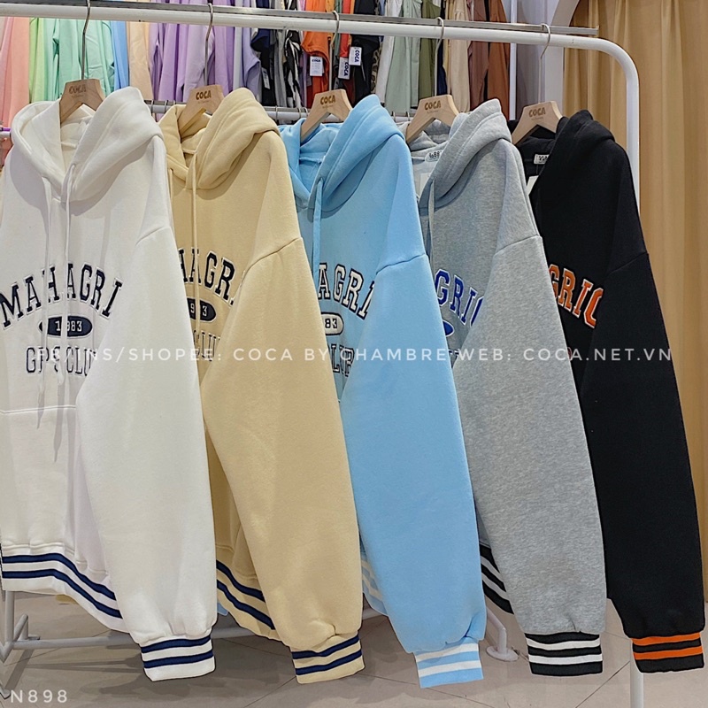 [N898]🧡 Áo HOODIE nỉ bông dày sụ mũ 2 lớp thêu MAHAGRIO form rộng (Có sẵn/ảnh thật) | BigBuy360 - bigbuy360.vn