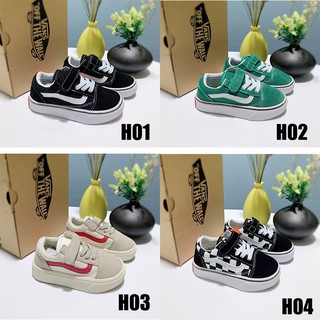 * Ready Stock * VANS Elastic Band Kids Shoes Baby shoes Giày em bé