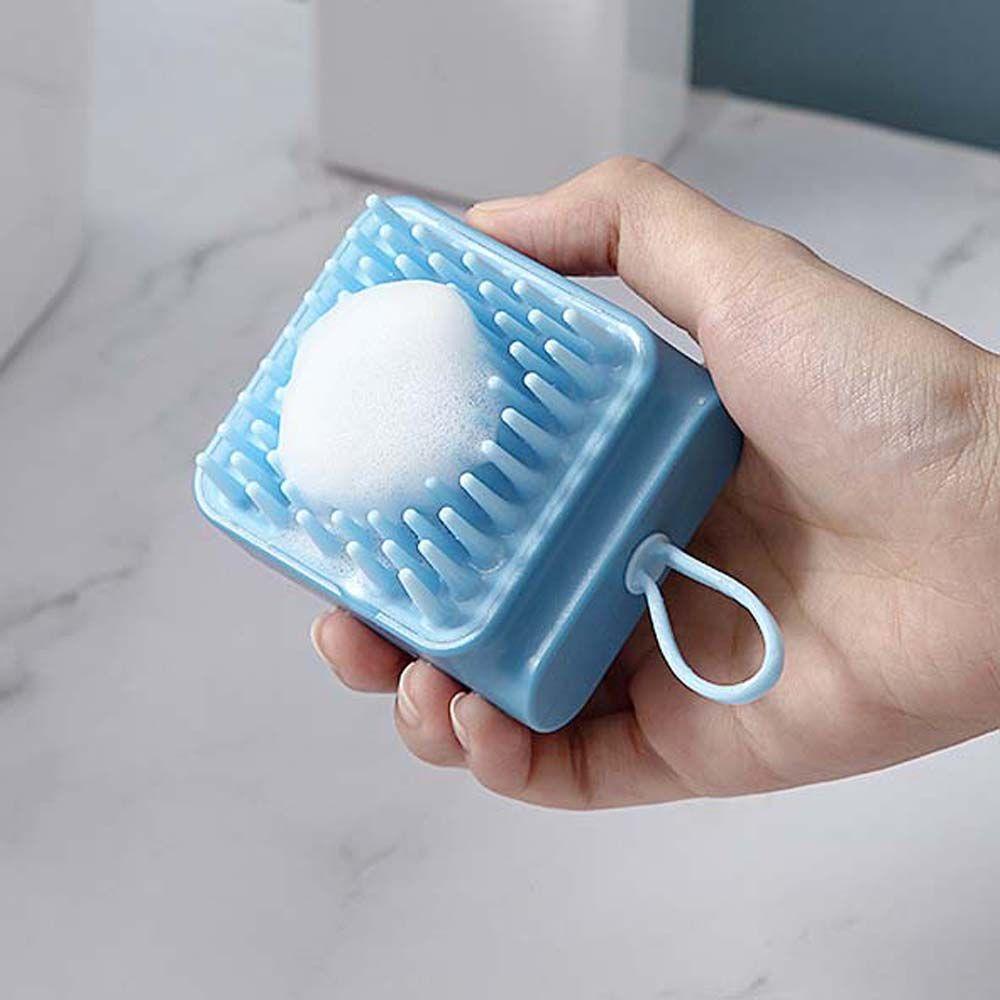 Lược Chải Tóc Tẩy Tế Bào Chết Thoải Mái Màu Kẹo Cho Nữ