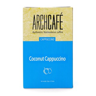 Cappuccino Dừa- Cà phê 3in1- Archcafe Hộp 12 gói*20g