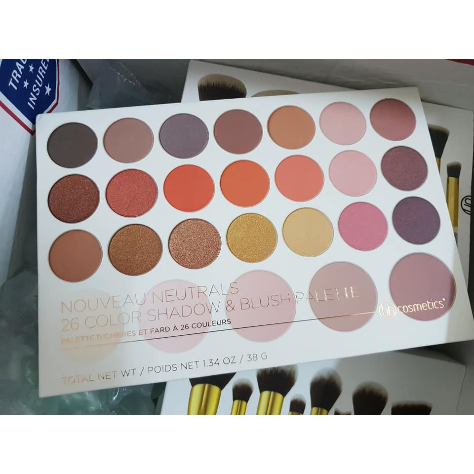 (Ảnh thật) BH Cosmetics Nouveau Neutrals palette