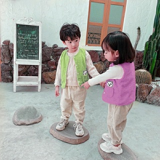 Áo gile lông cừu cho bé hàng chuẩn size