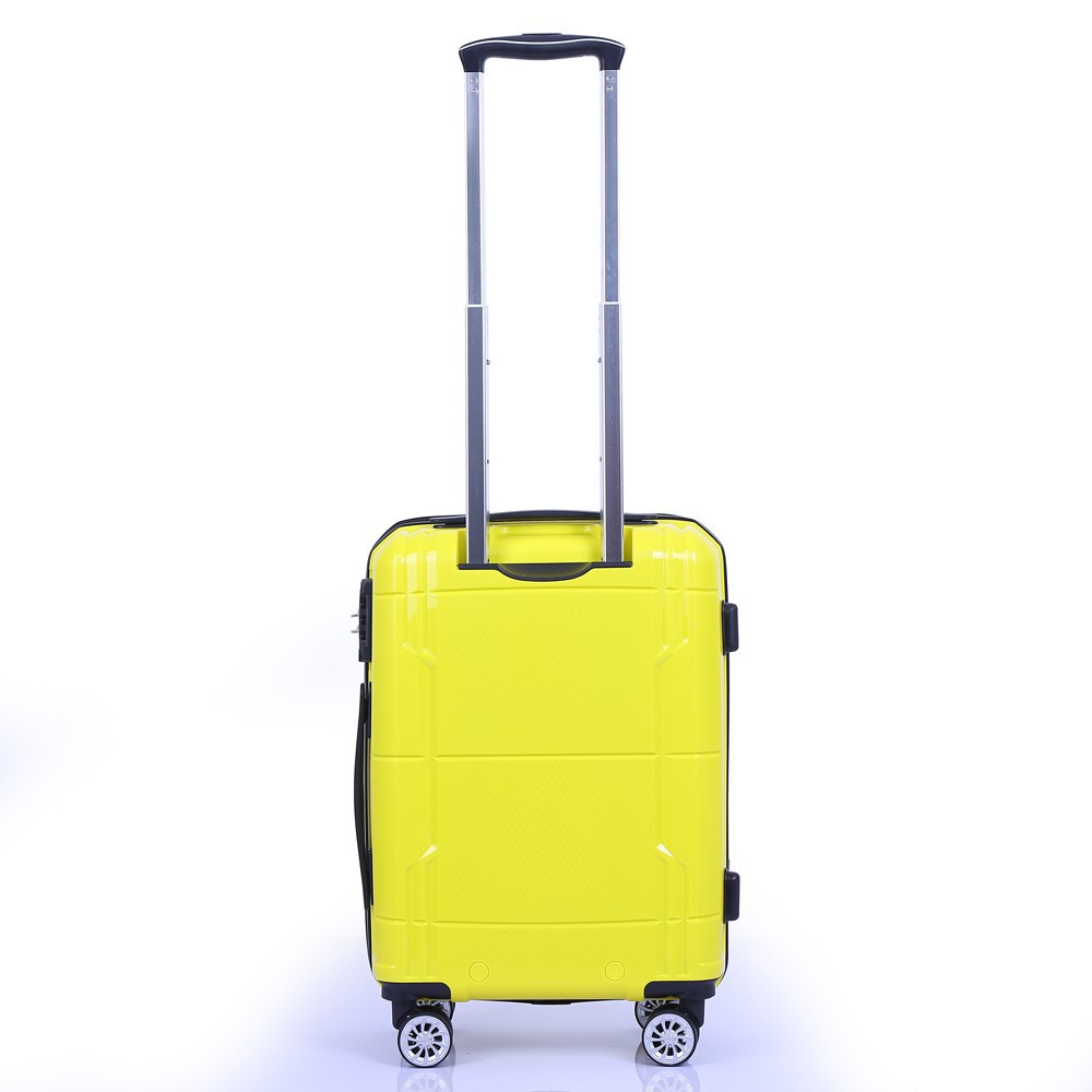 Vali nhựa du lịch STARGO AZURA (Size Cabin/ Z22/ TSA/ Màu vàng yellow)(Free Ship)