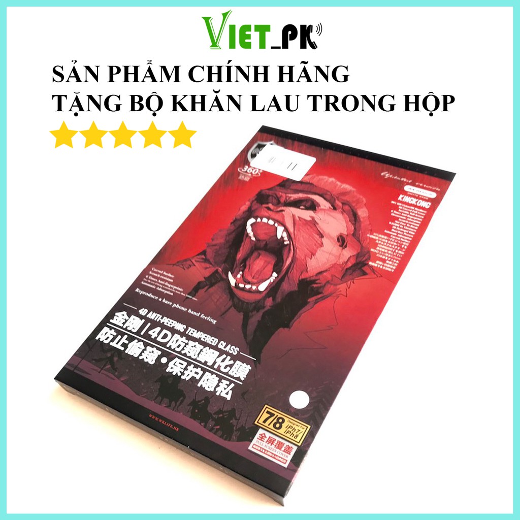 Kính, miếng dán cường lực Full màn CHỐNG NHÌN TRỘM cho ip 6/7plus/xr/x/xs max/11 pro max