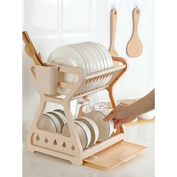 Kệ úp chén đĩa ráo nước tiện dụng cho nhà bếp