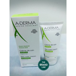 A-DERMA Skin Care Cream/ Kem dưỡng ẩm hàng ngày cho da mỏng manh (50ml)