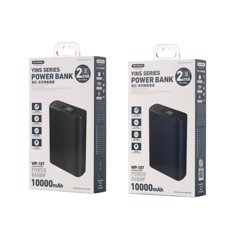 pin sạc dự phòng 10000 mah , 20000 mah chính hãng WK