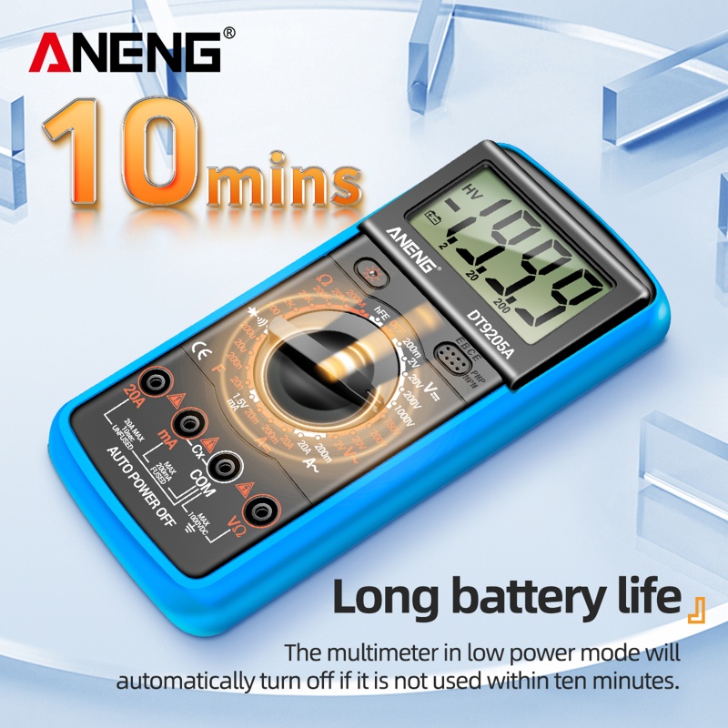 Đồng Hồ Đo Điện Áp Kỹ Thuật Số 1999 AC Tự Động Chuyên Dụng Cho DC V