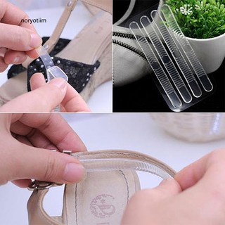 Set 4 cái miếng dán gót chân chống trầy bằng silicon trong suốt