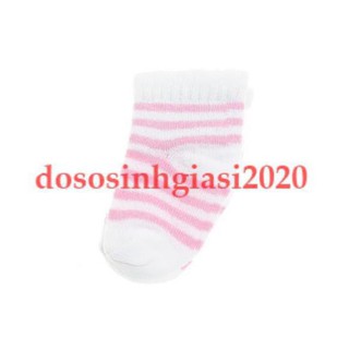 Vớ cho bé-Set 1 đôi vớ sọc len sơ sinh cho bé 0-6 tháng