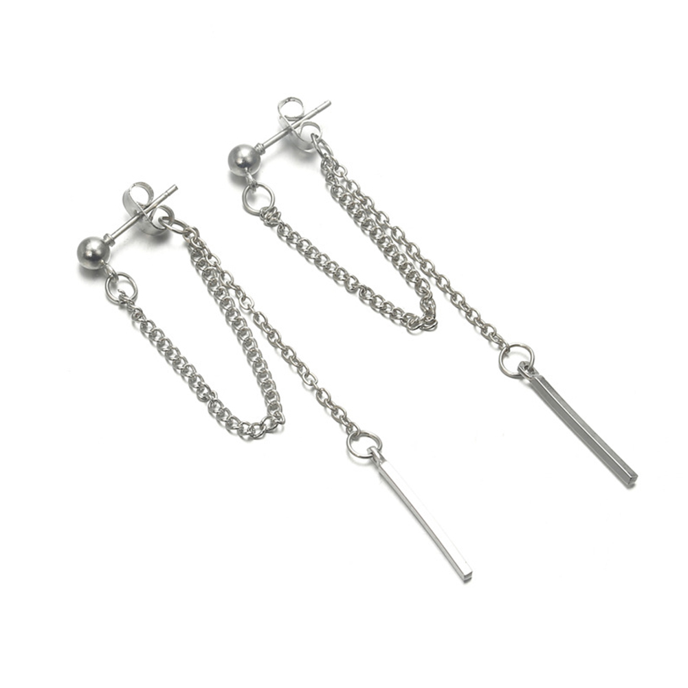 Khuyên Tai Dáng Dài Phối Tua Rua Phong Cách Bohomian Cho Nữ