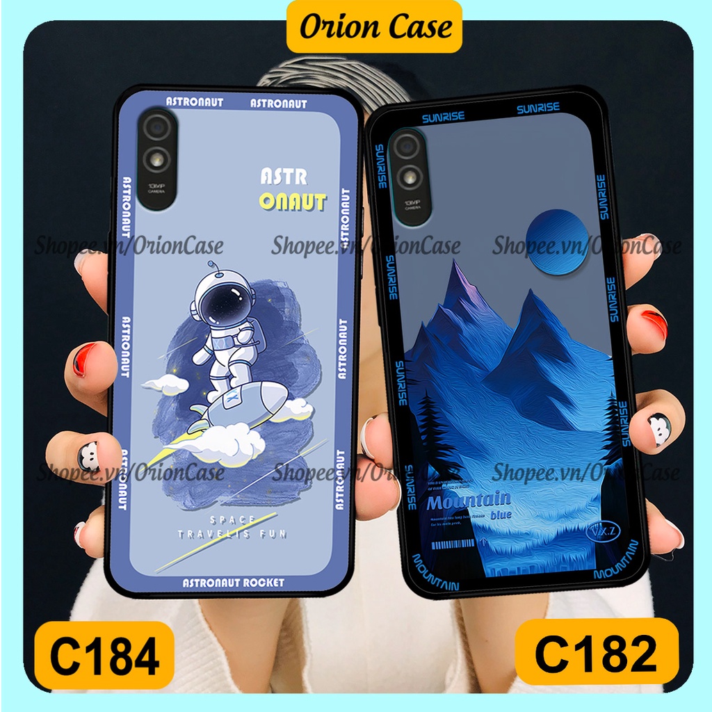 Ốp Xiaomi Redmi 9A in hình astronaut pro nasa, moutain cá tính.ốp lưng chống sốc.