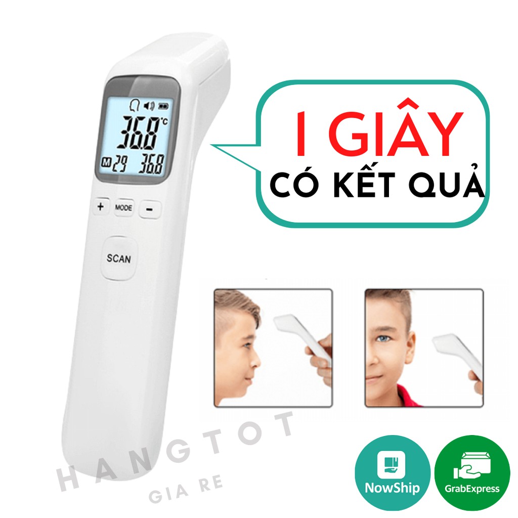 Nhiệt kế hồng ngoại Điện Tử Đo Tai Trán Đa Năng Chuẩn Mẫu infrared CK-T1803, HT-820D