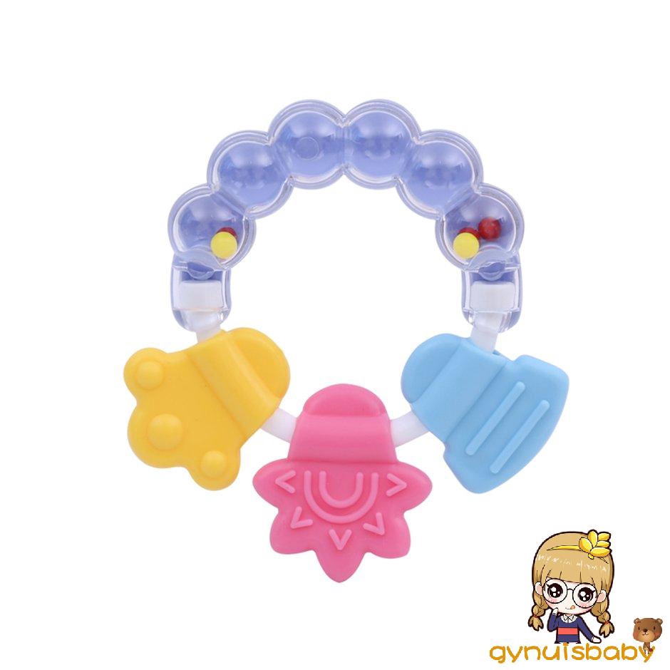 Đồ chơi gặm nướu bằng silicone cho bé
