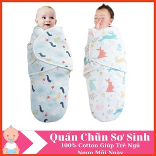 Quấn Chũn Sơ Sinh Swaddlerme Chất Cotton Giúp Trẻ Ngủ Ngon Mỗi Ngày Giá Tốt