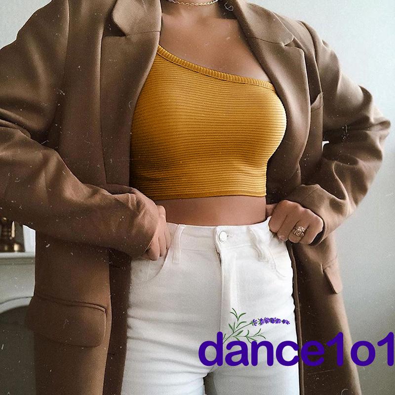 Áo thun lệch vai thời trang mùa hè quyến rũ cho nữ