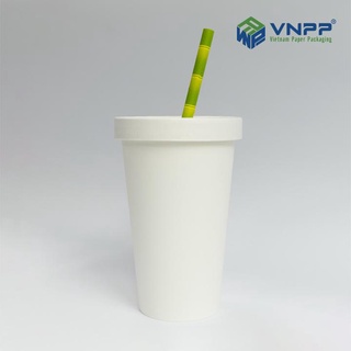 Cốc/ly giấy trơn 16oz - 480ml