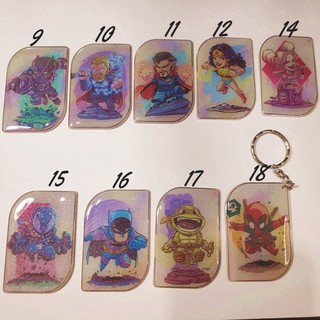 MÓC KHÓA SIÊU ANH HÙNG CUTE HANDMADE