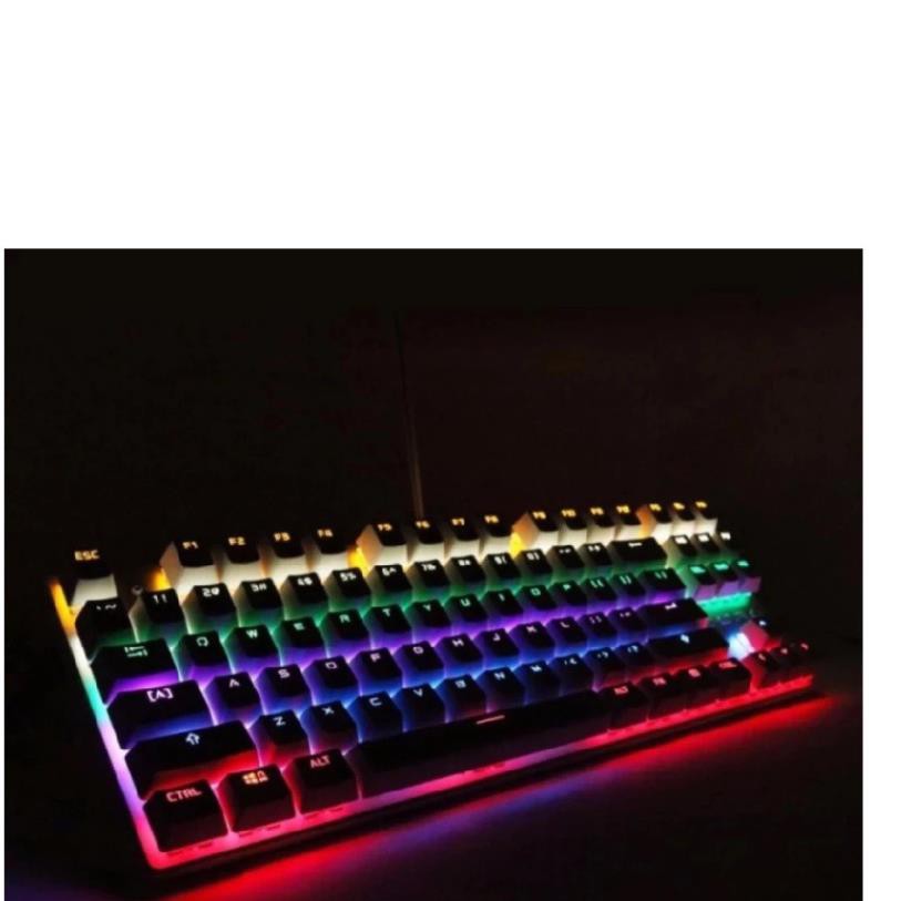 CHÍNH HÃNGBàn phím cơ Metoo zero TKL 87keys có led bản quốc tế