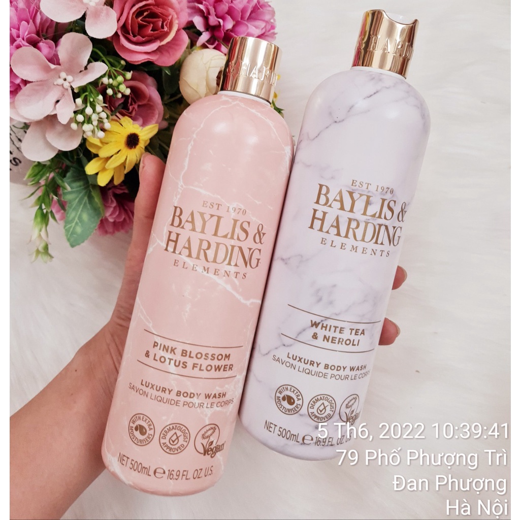 Sữa tắm thuần chay cao cấp Baylis 500ml