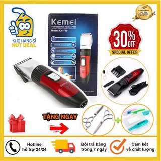 Tông Đơ Cắt Tóc Kemei 730, Tông Đơ Chuyên Dùng Cắt Tóc Trẻ Em Tại Nhà Siêu Tiện Dụng "