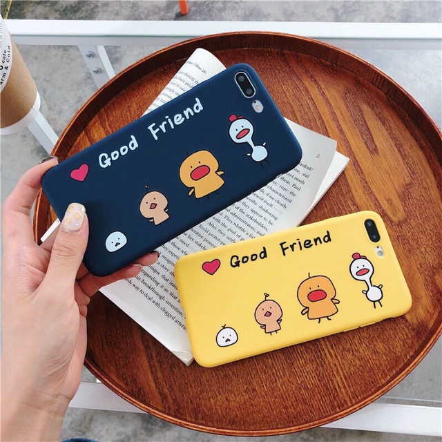 ỐP LƯNG GOOD FRIEND VỊT CON - ỐP DẺO