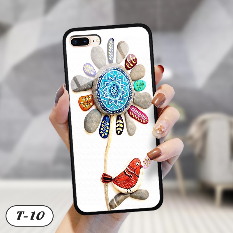 Ốp cường lực kính in 3D cho IPhone 7 Plus/ 8 Plus