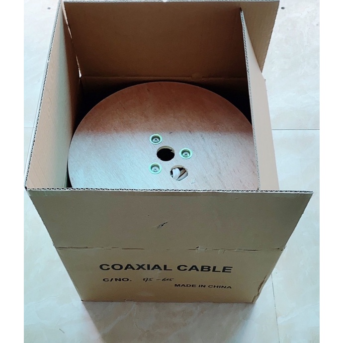 Dây cáp 5C (01 lớp bạc liền nguồn) loại 305M Unisat
