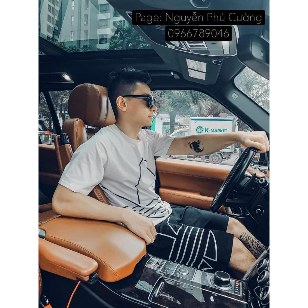 Bộ Thể Thao Hè ADDIDAT Nam Cánh Hoa 3 Màu Cotton Lạnh Co Dãn 4 Chiều Lịch Sự