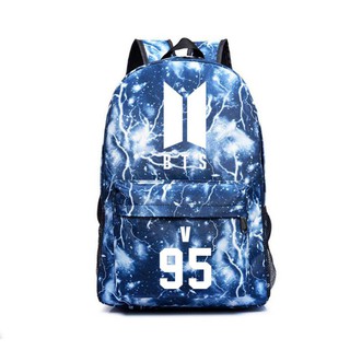 Balo Cặp Da BTS Galaxy - Mẫu 17