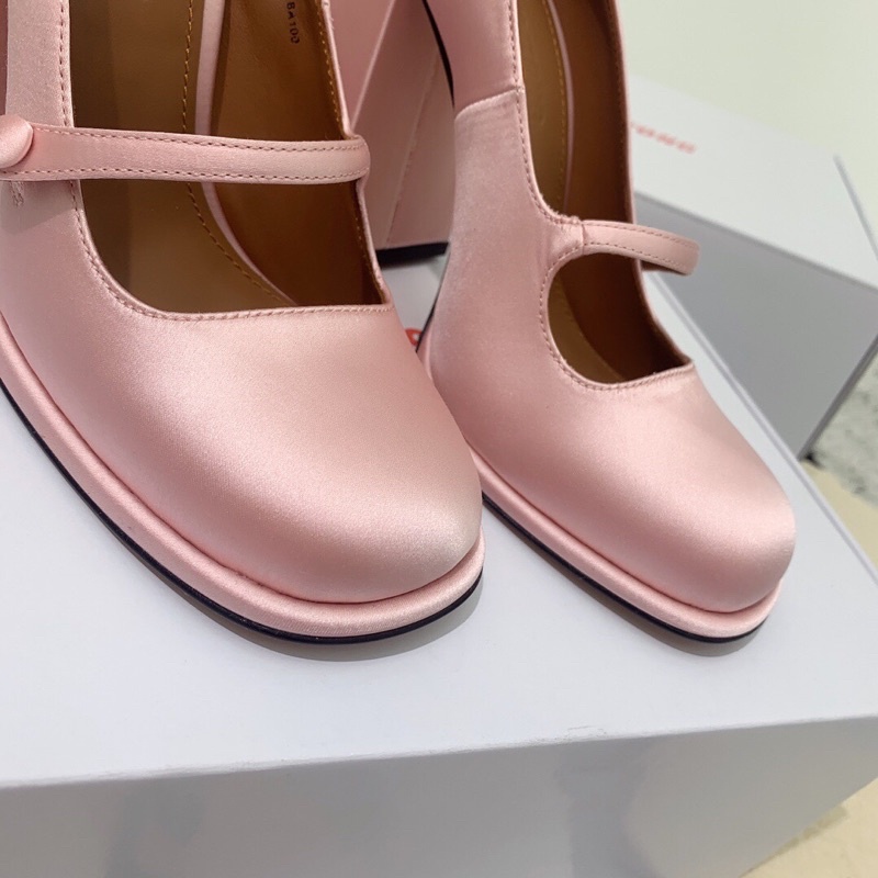 Giày cao gót 10cm  nữ mẫu mới thương hiệu Jil Sander Shushutong 2021 cao cấp