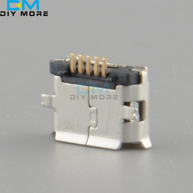 Set 10 Giắc Nhận USB Loại B Micro USB 5P 5-pin 5Pin