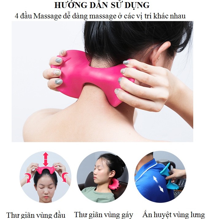 Máy massage cổ GADO giảm đau nhức vai gáy và đốt sống cổ thư giãn giảm căng thẳng