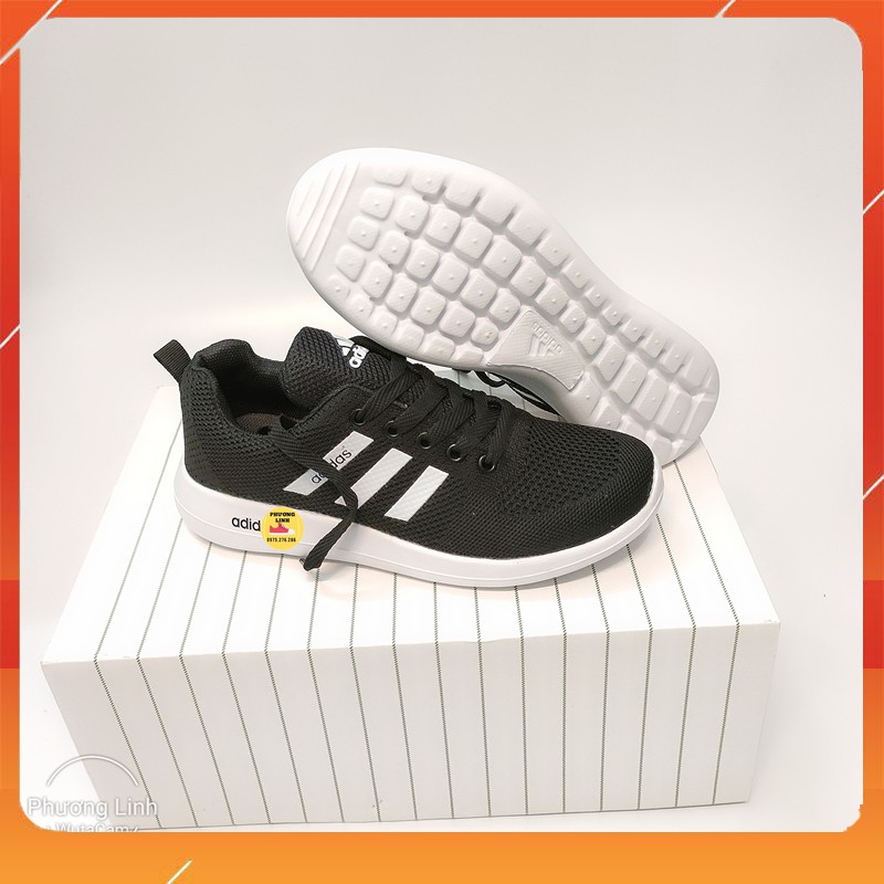 Giày nữ thể thao sneaker đi học thể thao đẹp big size trắng đế cao Phuong linh 86 M114