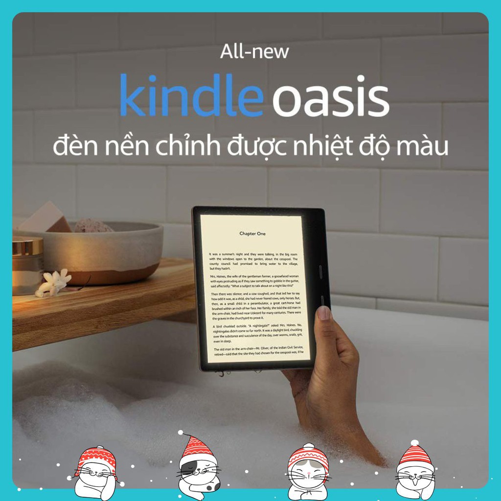 Máy Đọc Sách Kindle Oasis 3 - 8G