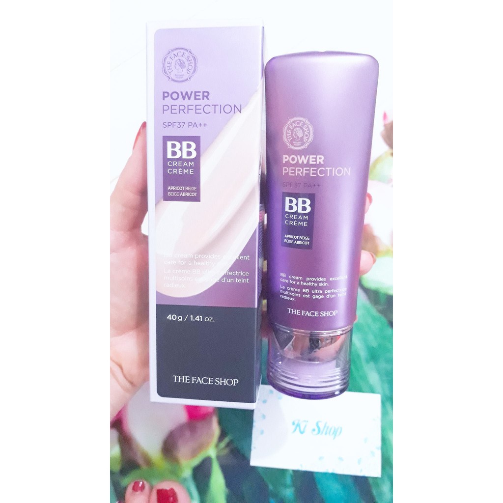 (40g) Kem nền đa năng BB Cream Power Perfection – The Face Shop