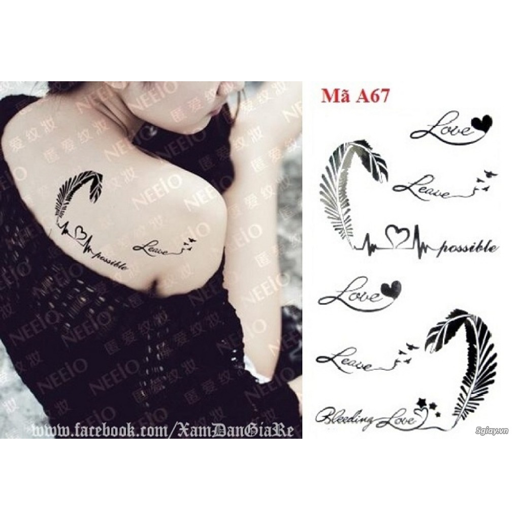xăm dán  tatoo-MS28