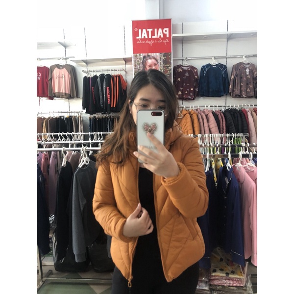 Áo phao siêu nhẹ có mũ áo phao bomber năng động áo phao cao cấp kenva 123