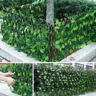 Giàn Lá 🌺FREESHIP🌺 Hàng Rào Lá Cao 120CMx2M Nhân Tạo Trang Trí Vườn
