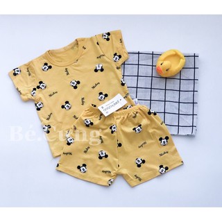 Bộ thun lạnh MICKY Peekaboo cho bé