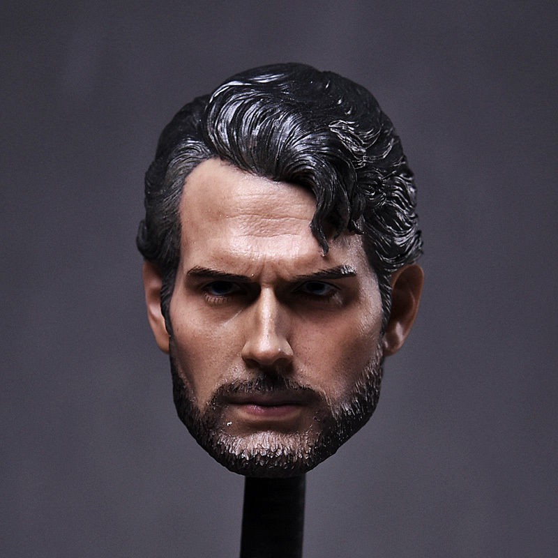 Mô Hình Đầu Nhân Vật Superman Henry Cavill 1/6 12"