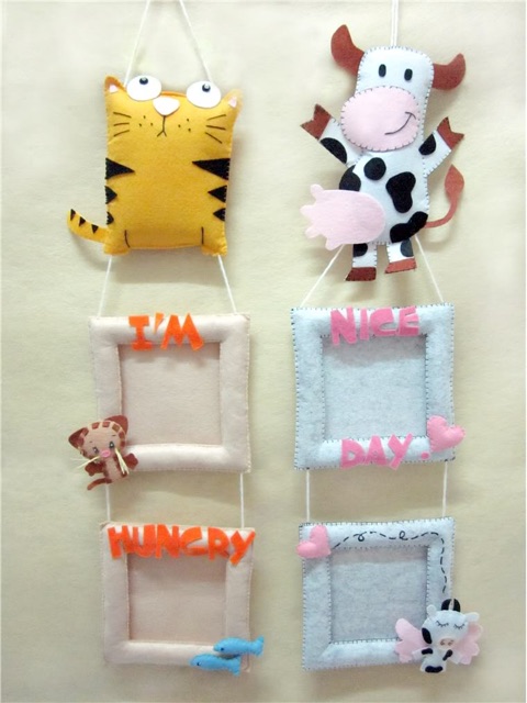 Vải dạ nỉ handmade làm sách vải, treo nôi