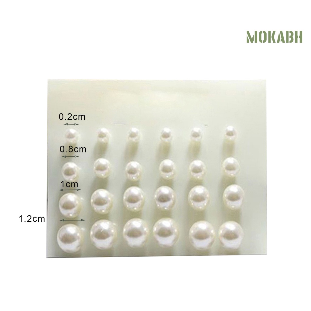 [Thời Trang] Set 12 Đôi Bông Tai Ngọc Trai Giả Thanh Lịch Dễ Phối Đồ