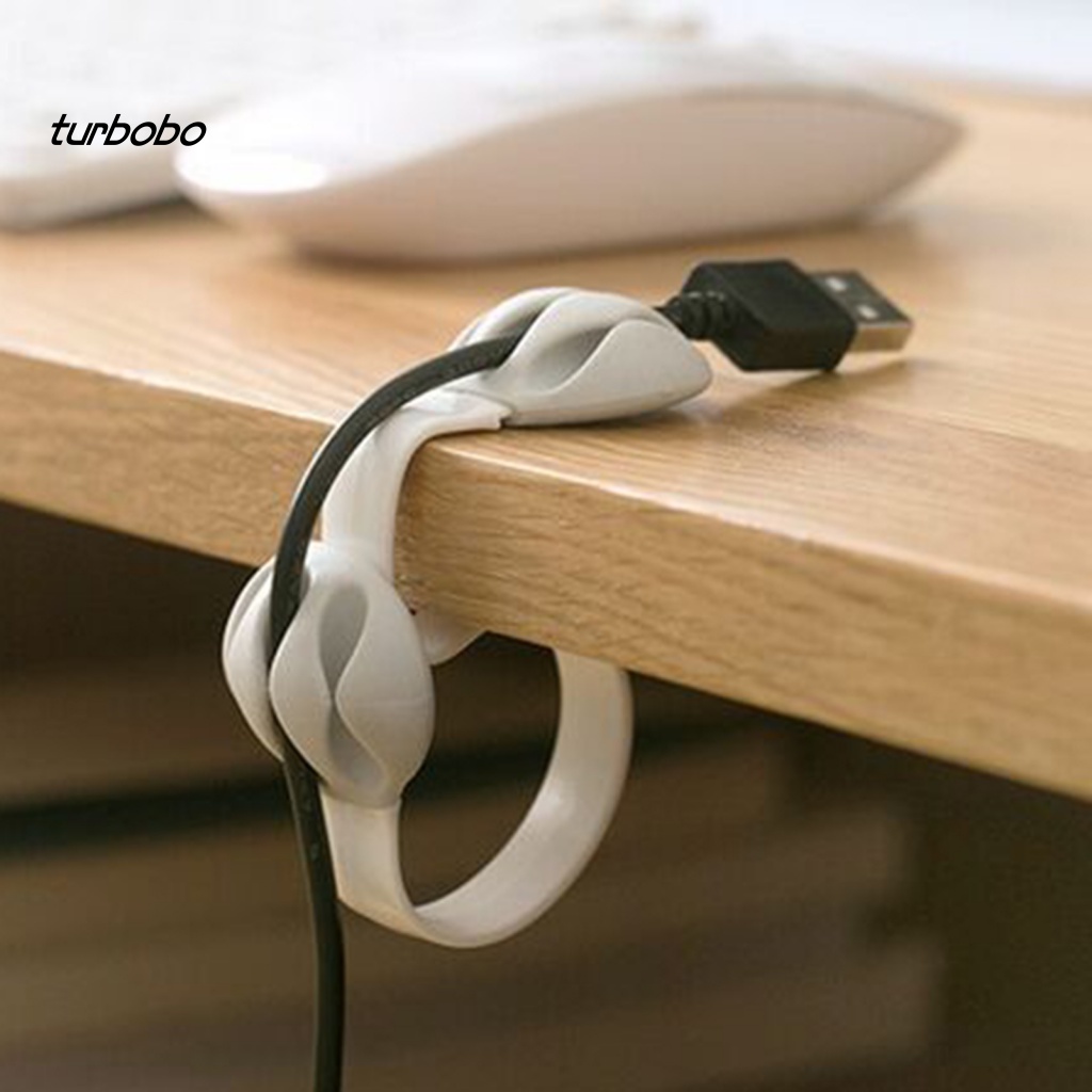 Giá Đỡ Cố Định Dây Cáp Gọn Gàng Để Bàn Tiện Dụng Cho Gia Đình / Văn Phòng