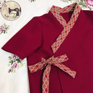 Áo Hanbok viền vải Nhật (inbox chọn màu)