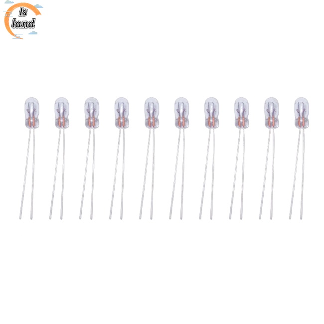 Set 10 Bóng Đèn Halogen T3 12v 30ma Chịu Nhiệt Độ Cao Màu Trong Suốt Thay Thế Chuyên Dụng Cho Xe Hơi