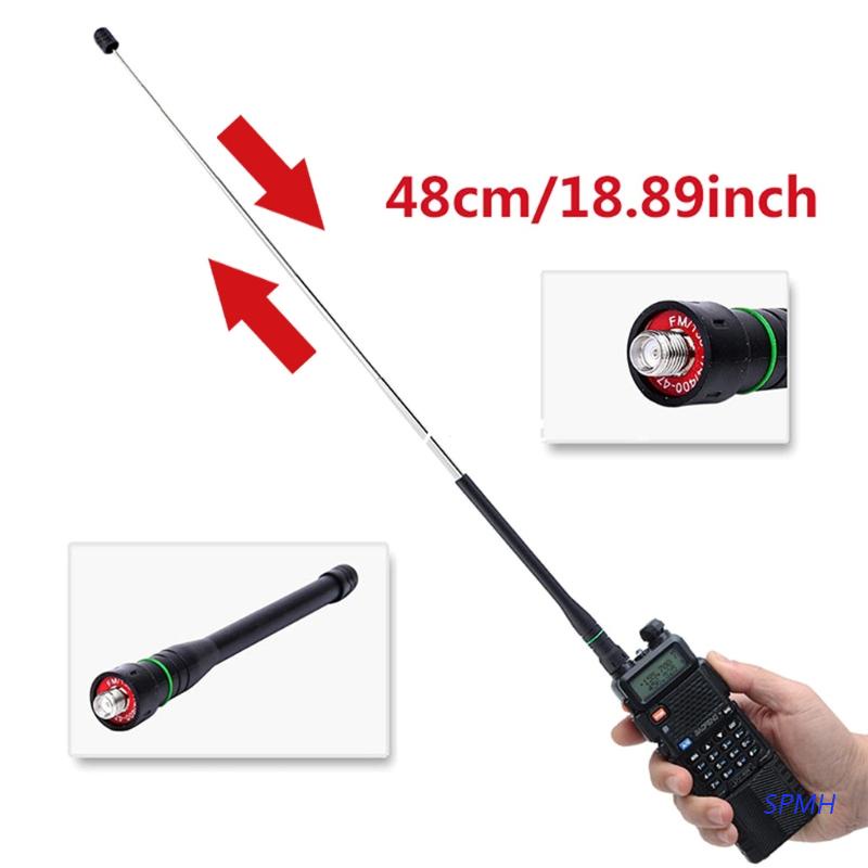 Cáp Chuyển Đổi Ăng Ten UHF/VHF Tương Thích Với UV-9R Plus BF-888S UV-82