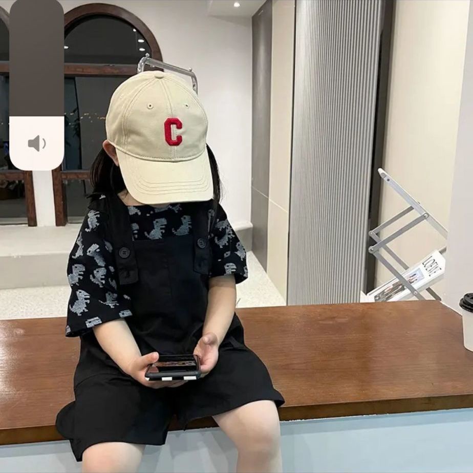 Bộ Áo Thun Cotton Tay Ngắn In Họa Tiết Hoạt Hình Khủng Long Và Chữ Dễ Phối Đồ Thời Trang Mùa Hè Phong Cách Hàn Quốc Cho Bé Trai Và Gái